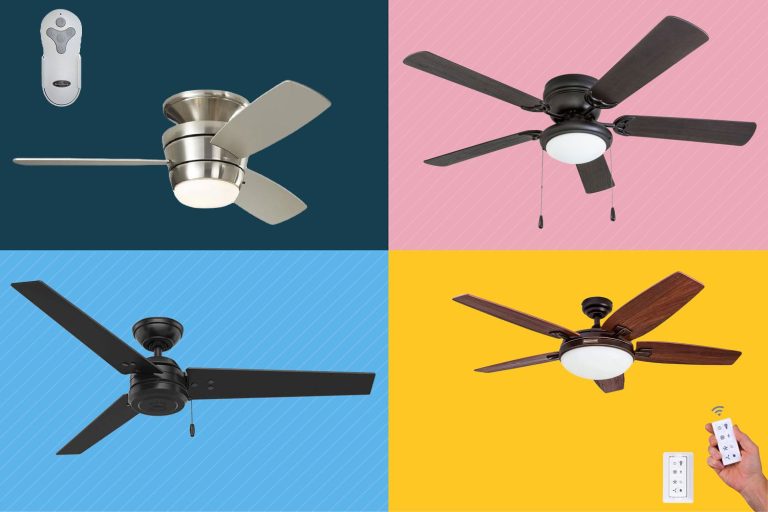 Best Low Profile Ceiling Fan With Light