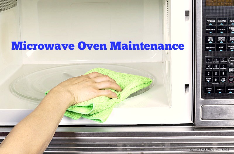 Care And Maintenance of Microwave Oven