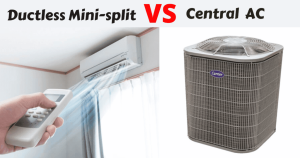 Ductless Air Conditioner Vs Central Air