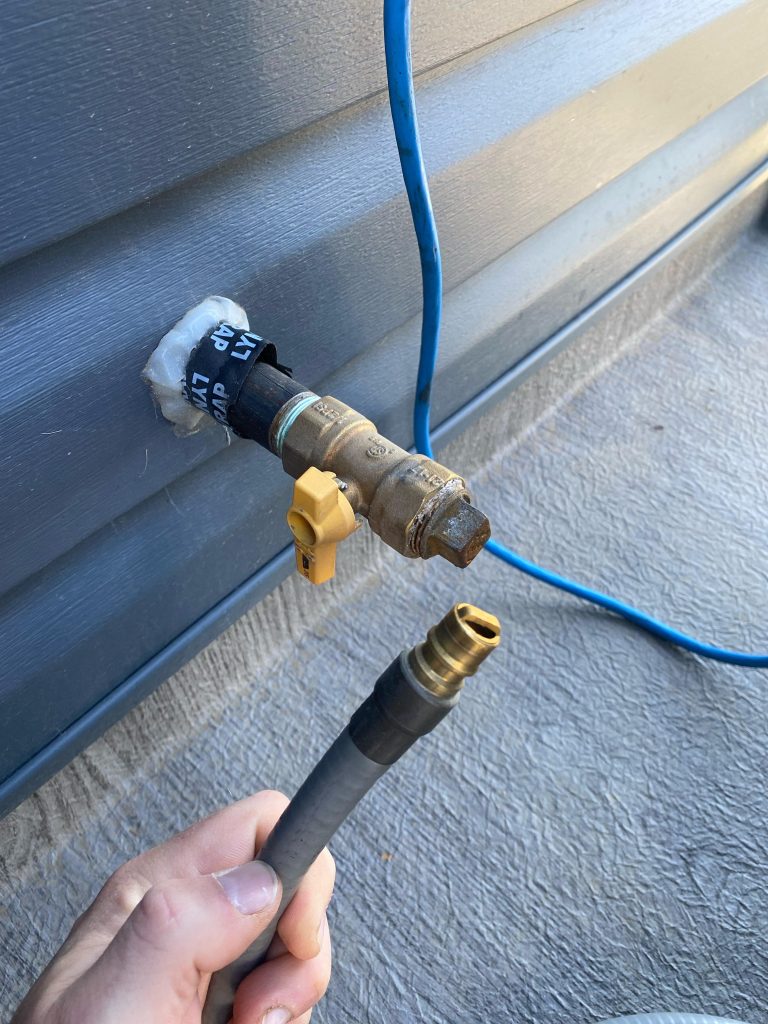 Gas Grill Gas Line