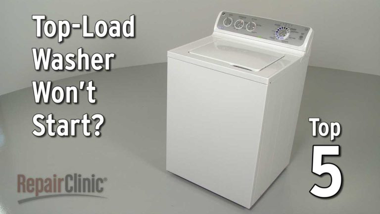 Washing Machine Clicking Noise Won T Start